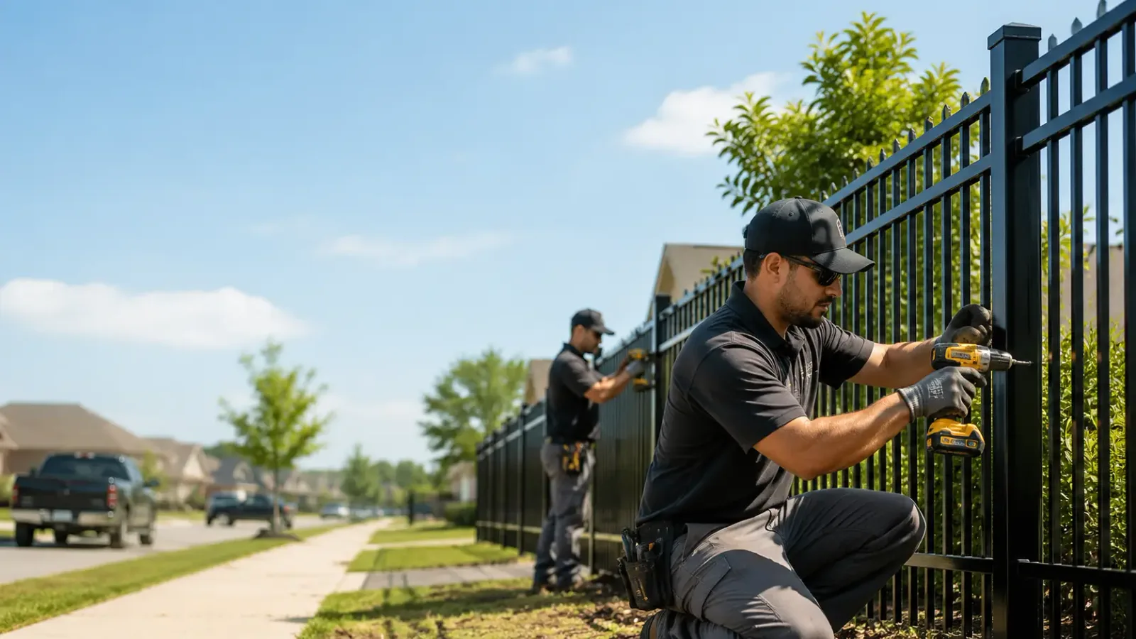 Metal Fence Installation in Souderton, PA